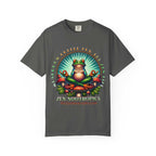 Feel The Zen Chilin Frog unisex graphic tee with vibrant frog design and relaxed fit