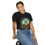 Feel The Zen Chilin Frog unisex graphic tee with vibrant frog design and relaxed fit