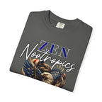 Vintage eagle graphic t-shirt with bold eagle and script design on garment-dyed heavy-weight cotton