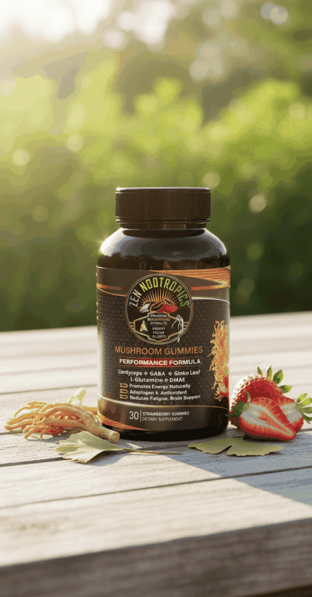 Cordyceps Mushroom Gummies for Energy and Performance Secondary image