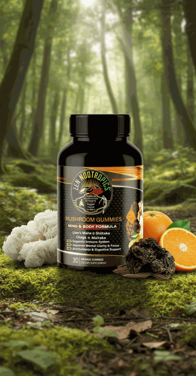 Lion's Mane Gummies for Focus & Mental Clarity Secondary image