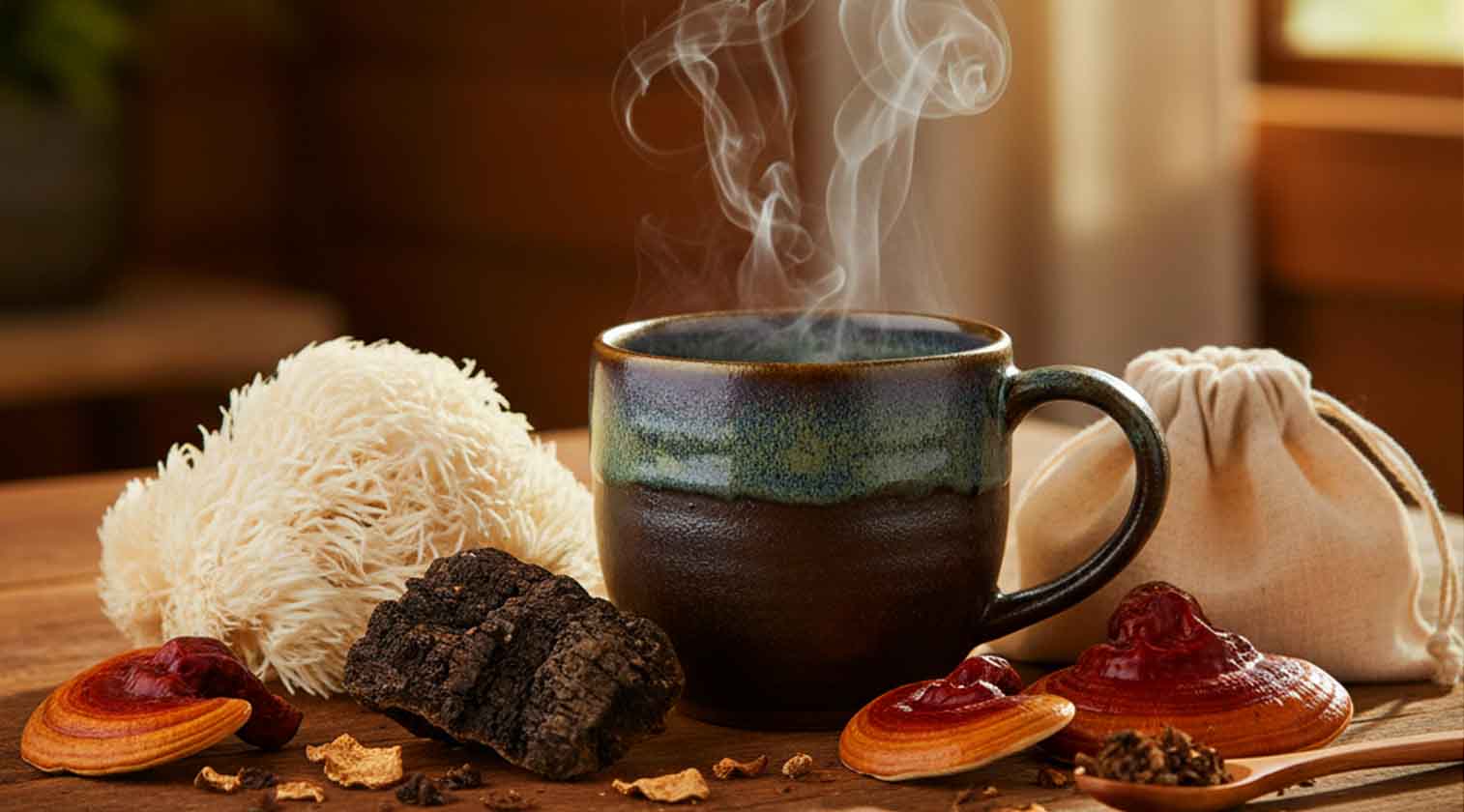 is mushroom coffee good for you?
