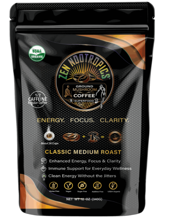 Mushroom Coffee for Energy