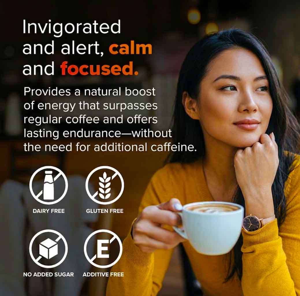 energy from mushroom coffee