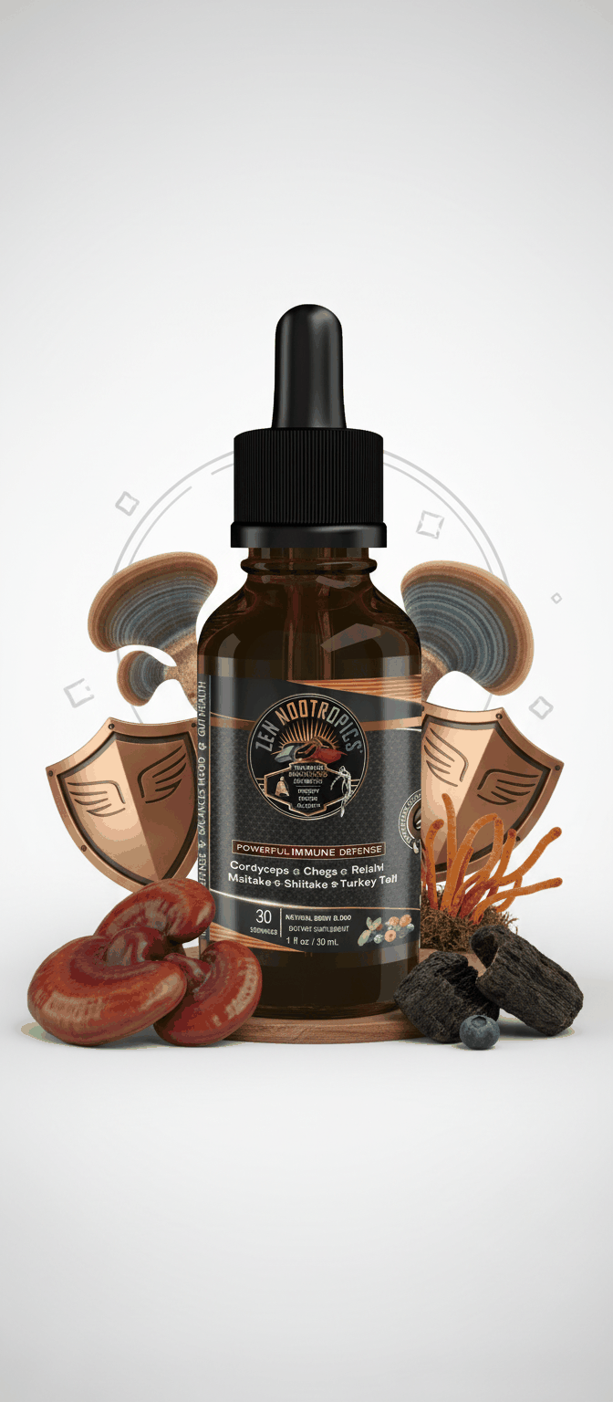 Chaga mushroom blend extract