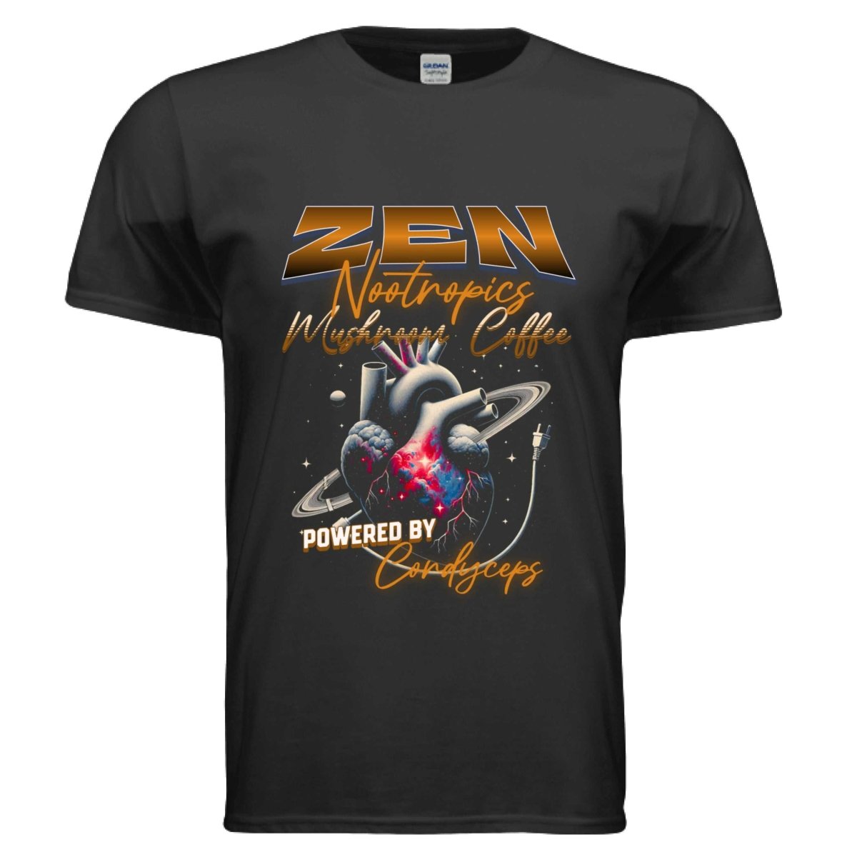 Powered by Cordyceps - Custom T Shirts - Zen Nootropics
