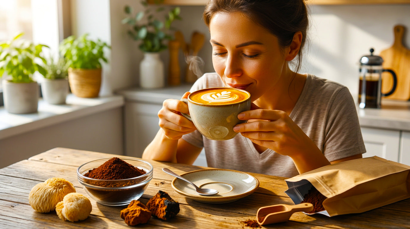 mushroom coffee benefits for focus and energy