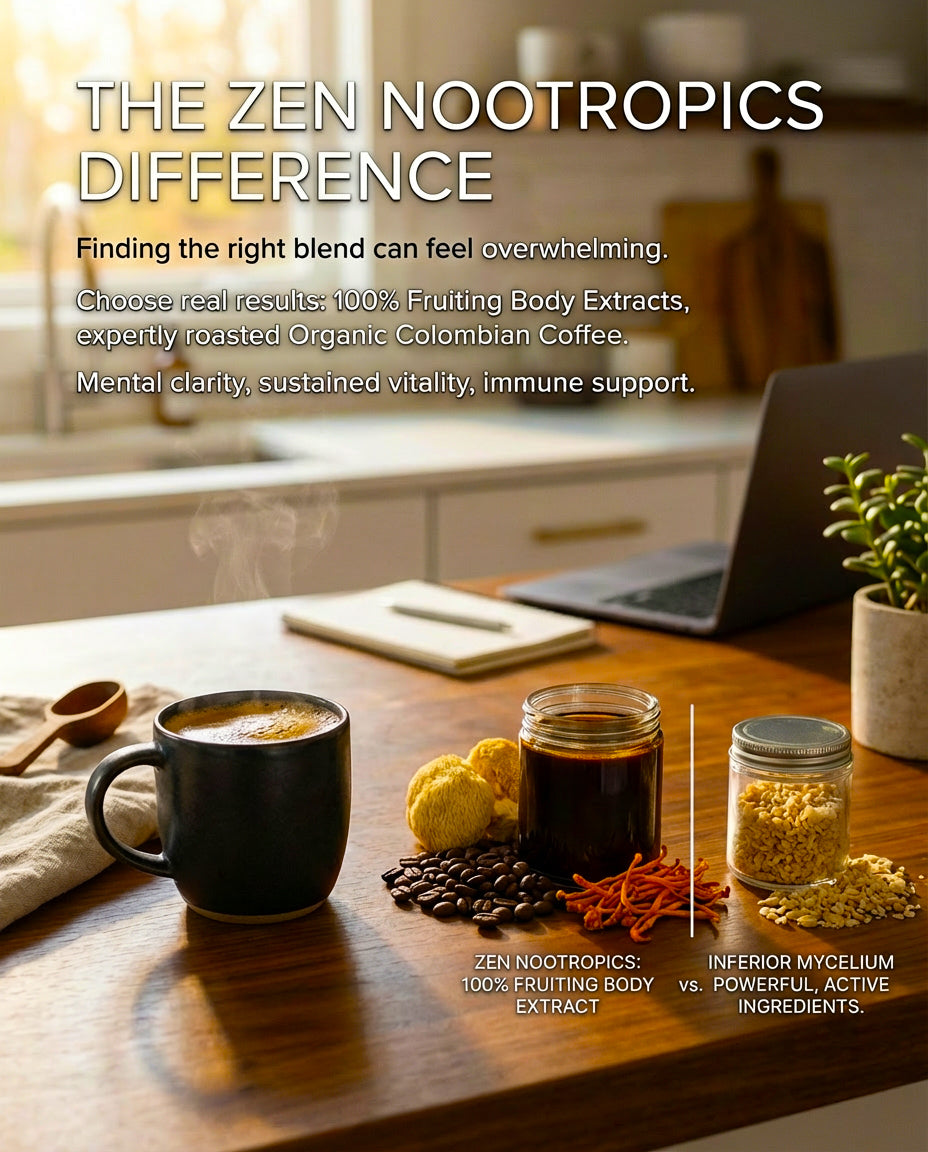 zen nootropics difference