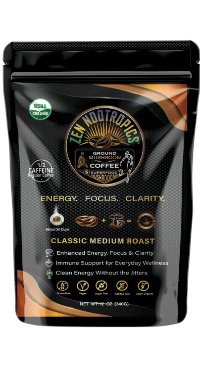 real mushroom coffee