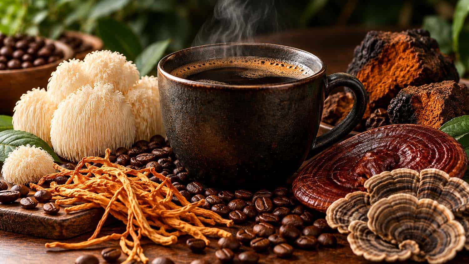 best mushroom coffee ingredients