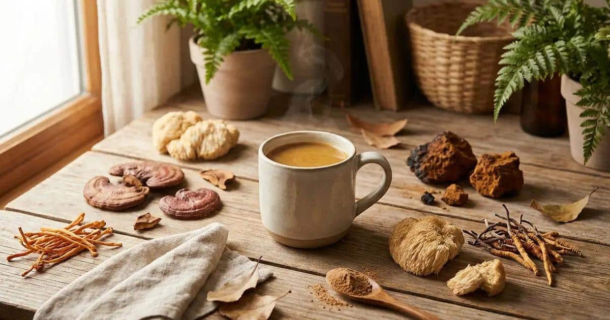 mushroom coffee ingredients